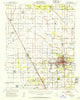 Visalia California Historical topographic map, 1:62500 scale, 15 X 15 Minute, Year 1949