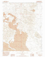 Volcano Peak California Historical topographic map, 1:24000 scale, 7.5 X 7.5 Minute, Year 1983