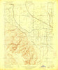 Volta California Historical topographic map, 1:31680 scale, 7.5 X 7.5 Minute, Year 1921