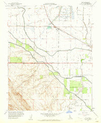 Volta California Historical topographic map, 1:24000 scale, 7.5 X 7.5 Minute, Year 1960