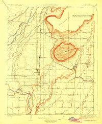 Wahtoke California Historical topographic map, 1:31680 scale, 7.5 X 7.5 Minute, Year 1923