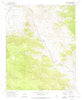 Walker Pass California Historical topographic map, 1:24000 scale, 7.5 X 7.5 Minute, Year 1972