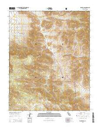 Walker Pass California Current topographic map, 1:24000 scale, 7.5 X 7.5 Minute, Year 2015