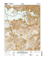 Wallace California Current topographic map, 1:24000 scale, 7.5 X 7.5 Minute, Year 2015
