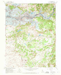 Wallace California Historical topographic map, 1:24000 scale, 7.5 X 7.5 Minute, Year 1962