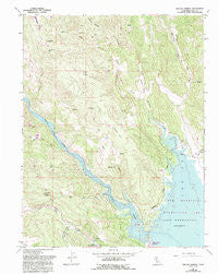 Walter Springs California Historical topographic map, 1:24000 scale, 7.5 X 7.5 Minute, Year 1959