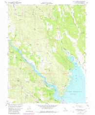 Walter Springs California Historical topographic map, 1:24000 scale, 7.5 X 7.5 Minute, Year 1959
