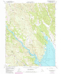 Walter Springs California Historical topographic map, 1:24000 scale, 7.5 X 7.5 Minute, Year 1959