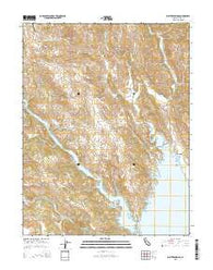 Walter Springs California Current topographic map, 1:24000 scale, 7.5 X 7.5 Minute, Year 2015