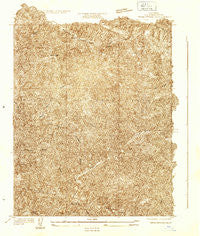 Warm Spring California Historical topographic map, 1:24000 scale, 7.5 X 7.5 Minute, Year 1931