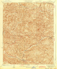 Warm Spring California Historical topographic map, 1:24000 scale, 7.5 X 7.5 Minute, Year 1936