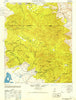 Warner Springs California Historical topographic map, 1:62500 scale, 15 X 15 Minute, Year 1952