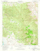 Warner Springs California Historical topographic map, 1:62500 scale, 15 X 15 Minute, Year 1960