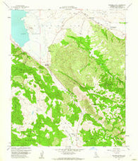 Warners Ranch California Historical topographic map, 1:24000 scale, 7.5 X 7.5 Minute, Year 1960