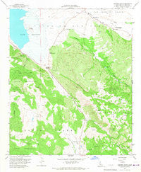 Warners Ranch California Historical topographic map, 1:24000 scale, 7.5 X 7.5 Minute, Year 1960