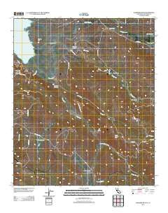 Warners Ranch California Historical topographic map, 1:24000 scale, 7.5 X 7.5 Minute, Year 2012