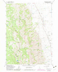 Warren Peak California Historical topographic map, 1:24000 scale, 7.5 X 7.5 Minute, Year 1963
