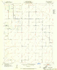 Wasco NW California Historical topographic map, 1:24000 scale, 7.5 X 7.5 Minute, Year 1953