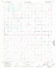 Wasco NW California Historical topographic map, 1:24000 scale, 7.5 X 7.5 Minute, Year 1953