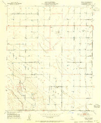 Wasco SW California Historical topographic map, 1:24000 scale, 7.5 X 7.5 Minute, Year 1953