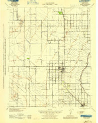 Wasco California Historical topographic map, 1:62500 scale, 15 X 15 Minute, Year 1943