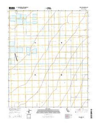 Wasco NW California Current topographic map, 1:24000 scale, 7.5 X 7.5 Minute, Year 2015