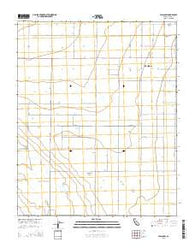 Wasco SW California Current topographic map, 1:24000 scale, 7.5 X 7.5 Minute, Year 2015