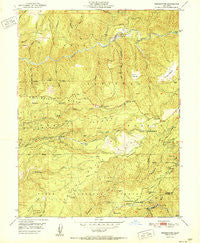 Washington California Historical topographic map, 1:24000 scale, 7.5 X 7.5 Minute, Year 1951