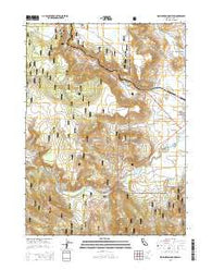 Washington Mountain California Current topographic map, 1:24000 scale, 7.5 X 7.5 Minute, Year 2015
