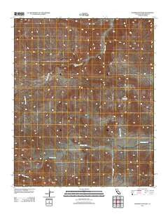 Washington Wash California Historical topographic map, 1:24000 scale, 7.5 X 7.5 Minute, Year 2012