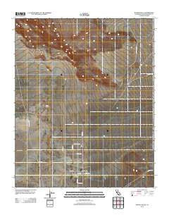 Water Valley California Historical topographic map, 1:24000 scale, 7.5 X 7.5 Minute, Year 2012
