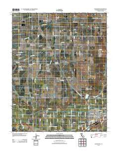 Waterford California Historical topographic map, 1:24000 scale, 7.5 X 7.5 Minute, Year 2012