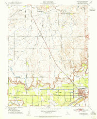 Waterford California Historical topographic map, 1:24000 scale, 7.5 X 7.5 Minute, Year 1953