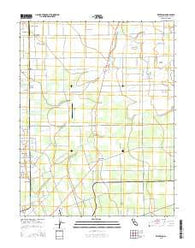 Waterloo California Current topographic map, 1:24000 scale, 7.5 X 7.5 Minute, Year 2015