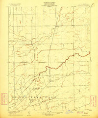 Waterloo California Historical topographic map, 1:31680 scale, 7.5 X 7.5 Minute, Year 1908