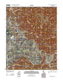 Watsonville East California Historical topographic map, 1:24000 scale, 7.5 X 7.5 Minute, Year 2012
