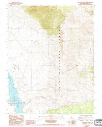 Watterson Canyon California Historical topographic map, 1:24000 scale, 7.5 X 7.5 Minute, Year 1990