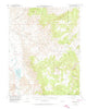 Waucoba Mtn California Historical topographic map, 1:62500 scale, 15 X 15 Minute, Year 1958