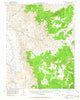 Waucoba Mtn California Historical topographic map, 1:62500 scale, 15 X 15 Minute, Year 1958