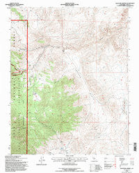 Waucoba Spring California Historical topographic map, 1:24000 scale, 7.5 X 7.5 Minute, Year 1994