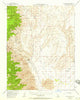 Waucoba Wash California Historical topographic map, 1:62500 scale, 15 X 15 Minute, Year 1957