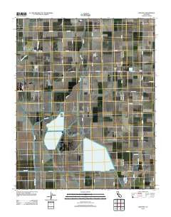 Waukena California Historical topographic map, 1:24000 scale, 7.5 X 7.5 Minute, Year 2012