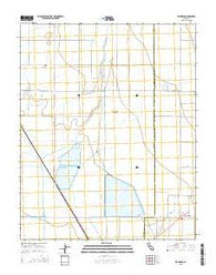 Waukena California Current topographic map, 1:24000 scale, 7.5 X 7.5 Minute, Year 2015