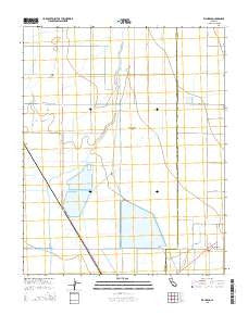 Waukena California Current topographic map, 1:24000 scale, 7.5 X 7.5 Minute, Year 2015