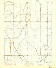 Waukena California Historical topographic map, 1:24000 scale, 7.5 X 7.5 Minute, Year 1950