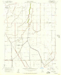 Waukena California Historical topographic map, 1:24000 scale, 7.5 X 7.5 Minute, Year 1954