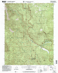 Wawona California Historical topographic map, 1:24000 scale, 7.5 X 7.5 Minute, Year 2004