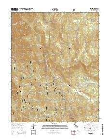 Wawona California Current topographic map, 1:24000 scale, 7.5 X 7.5 Minute, Year 2015