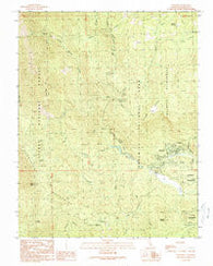 Wawona California Historical topographic map, 1:24000 scale, 7.5 X 7.5 Minute, Year 1990