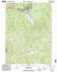 Weaverville California Historical topographic map, 1:24000 scale, 7.5 X 7.5 Minute, Year 1998